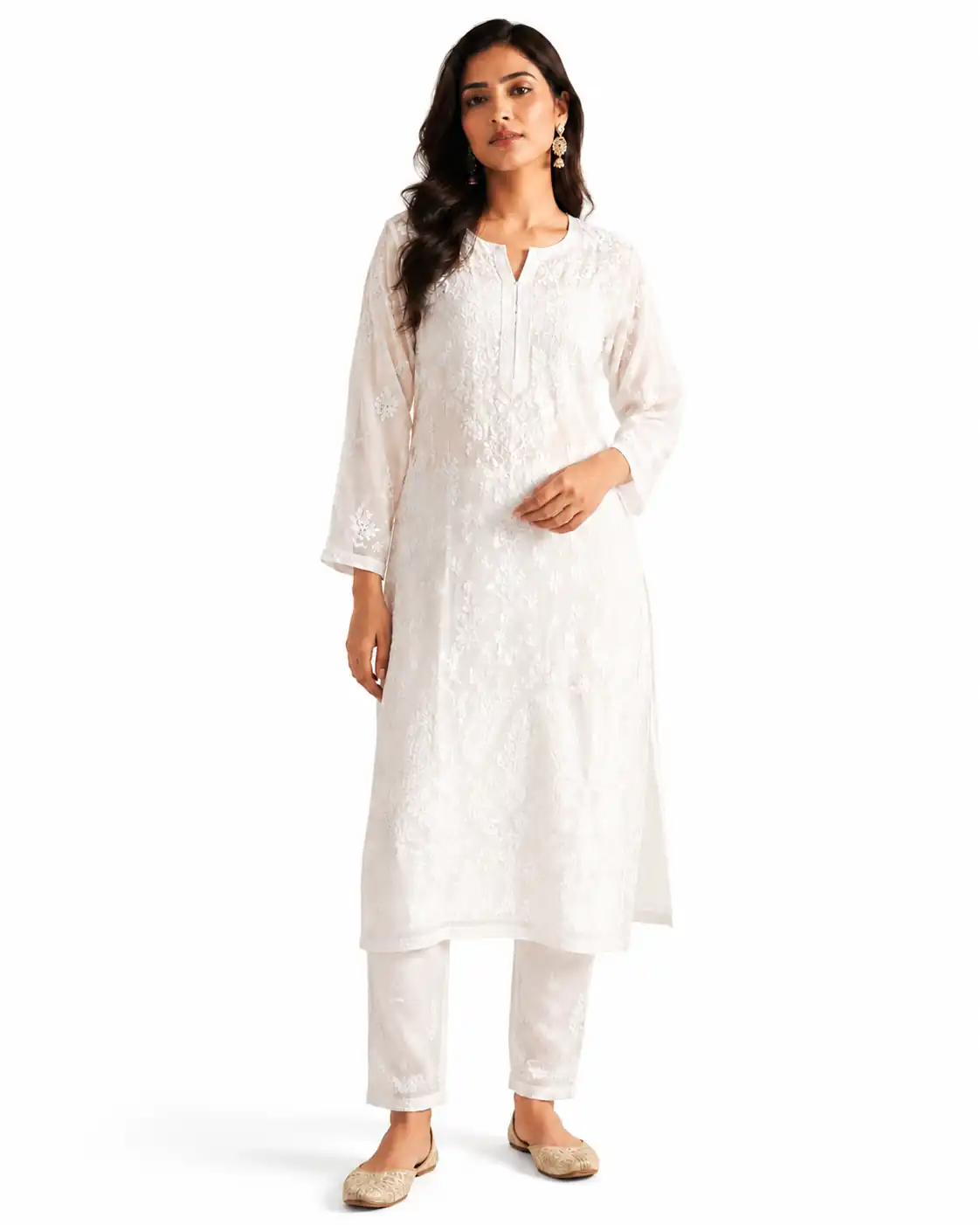 Chikankari kurtis wholesale manufacturer Lucknow