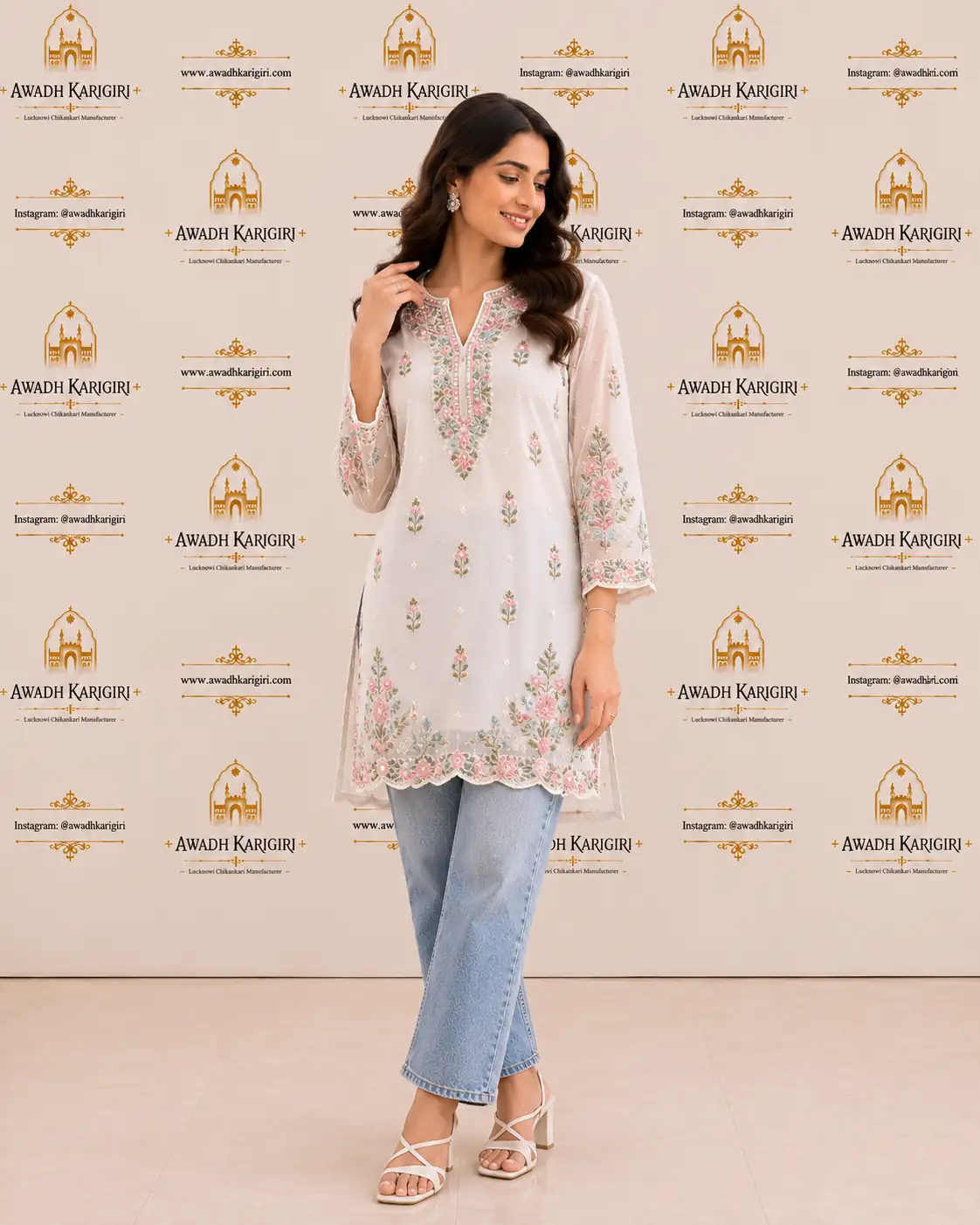 Artisanal Aari Kurti 1